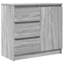 Sideboard With Drawer 71X35x65 Cm Engineered Wood-342075272