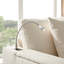 Canapé-lit modulaire coulissant 117 * 90 po avec panneau de table rabattable, lampe de lecture, ports de charge, repose-pieds de rangement, conception capitonnée, 6 coussins, combinaison surdimensionnée et libre, chenille, 2 couleurs-264178051