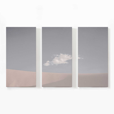 Sables de consolation | Impression sur toile 3 panneaux