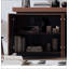 Buffet de rangement moderne et luxueux avec armoire anti-déversement autoportante pour cuisine et salon
