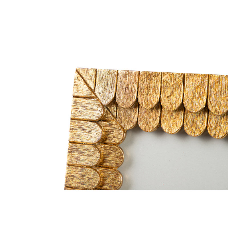 RESIN PHOTOFRAME, Gold, 13cm x 18cm