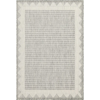 7 Ft. 10 In. X 3 Area Rug Silver - Stain , , For Home And Outdoor Living Spaces To Stains, Deck Patio