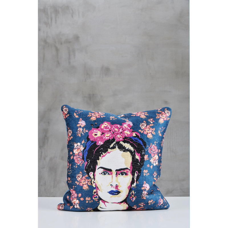 Floral Square Throw Cushion