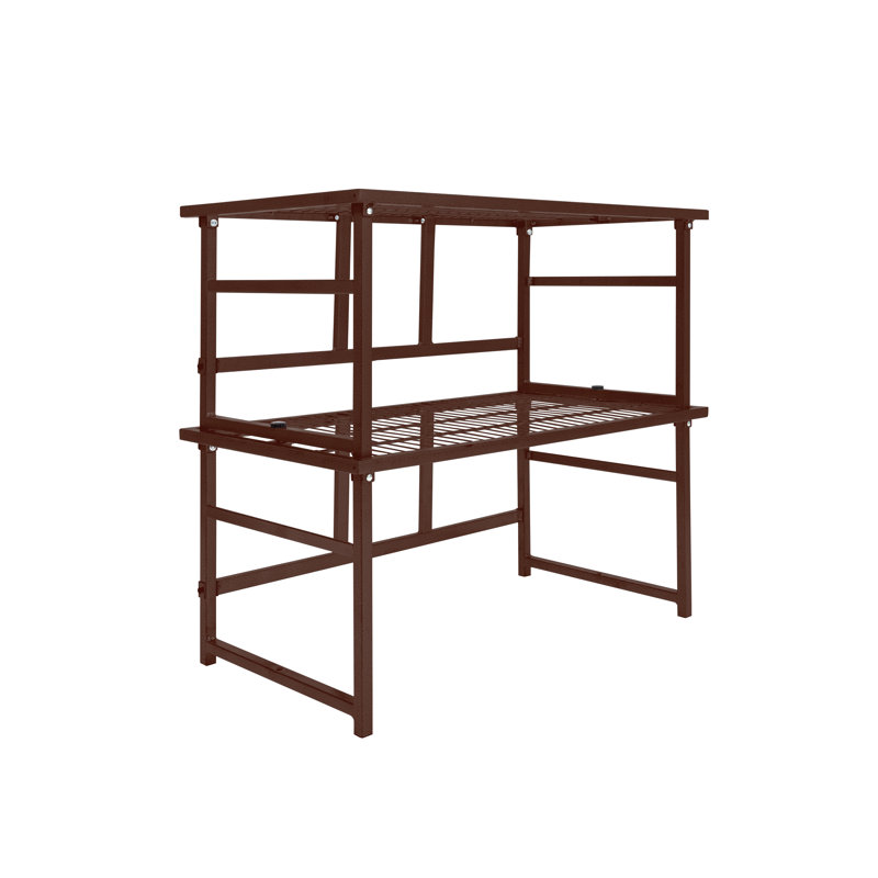 31.5 " W Storage Rack, Bronze