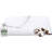 Royale Linens 300 Thread Count 100% Long Staple Combed Cotton Flat Sheet - Super Soft - Top Sheets - Flat Sheet Sold Separately - Breathable, Cool & Crisp Percale Sheets Only-114665926-114665936