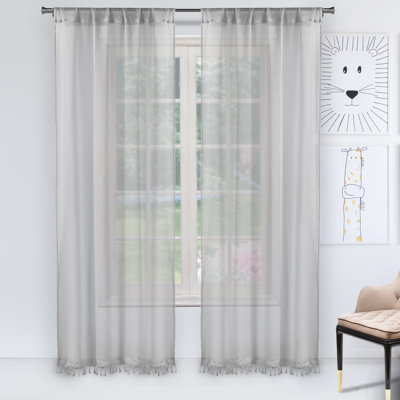 Dolly Semi Sheer Curtain Pair