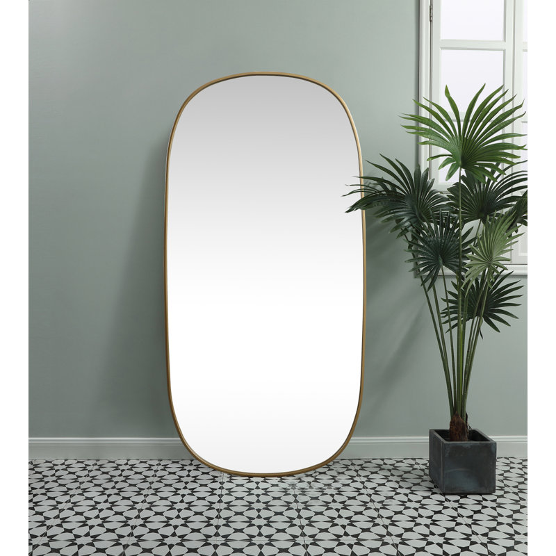 Miroir Bertin, 60 po x 30 po , Laiton
