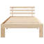 Bed Frame with Headboard Solid Pine Wood-2092905505-2092905528