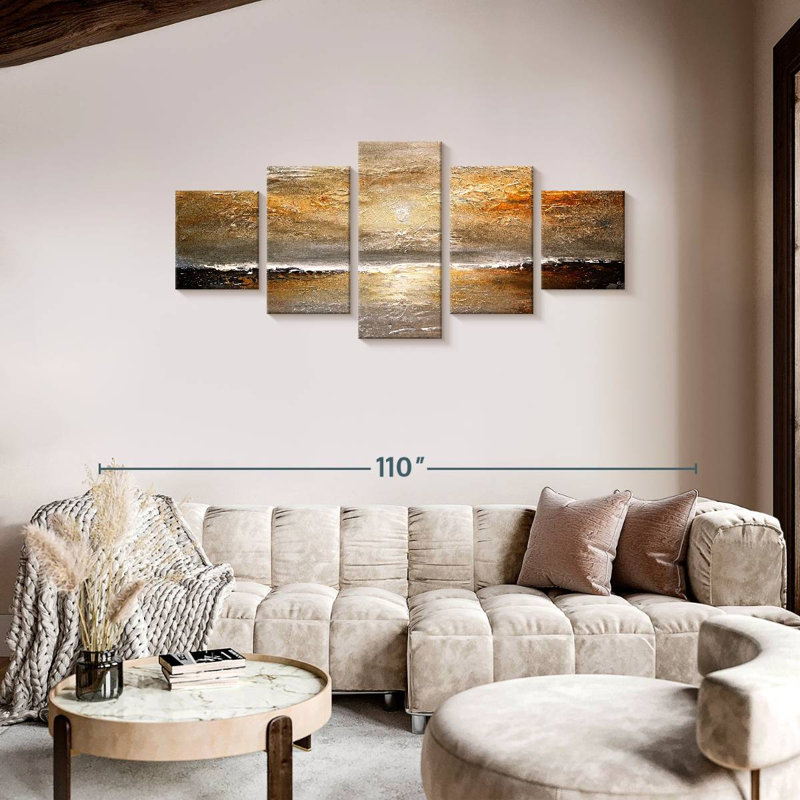 Rustic Sunset I, 36" H x 80" W