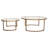 Lane Glass Top Nesting Coffee Table