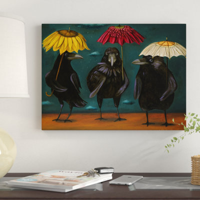 " Ravens Rain " by Leah Saulnier