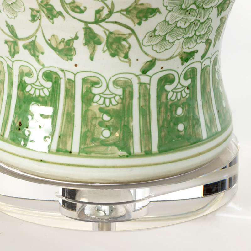 Briar Ceramic Table Lamp (Green)