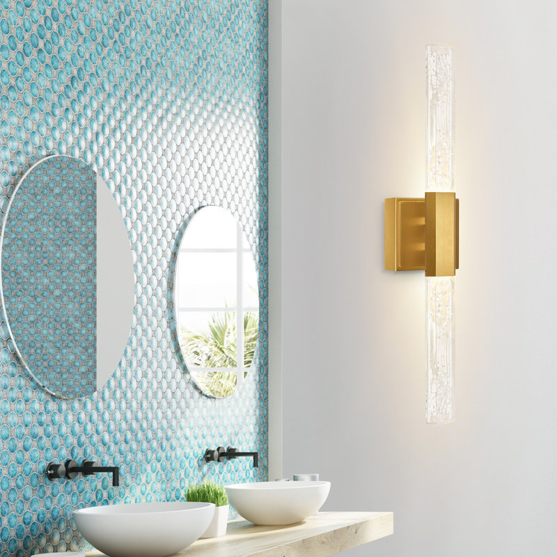 Fernada LED Vanity Light, Brass