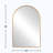 Zakria Aluminium Arch Wall Mirror-559954476-559954478