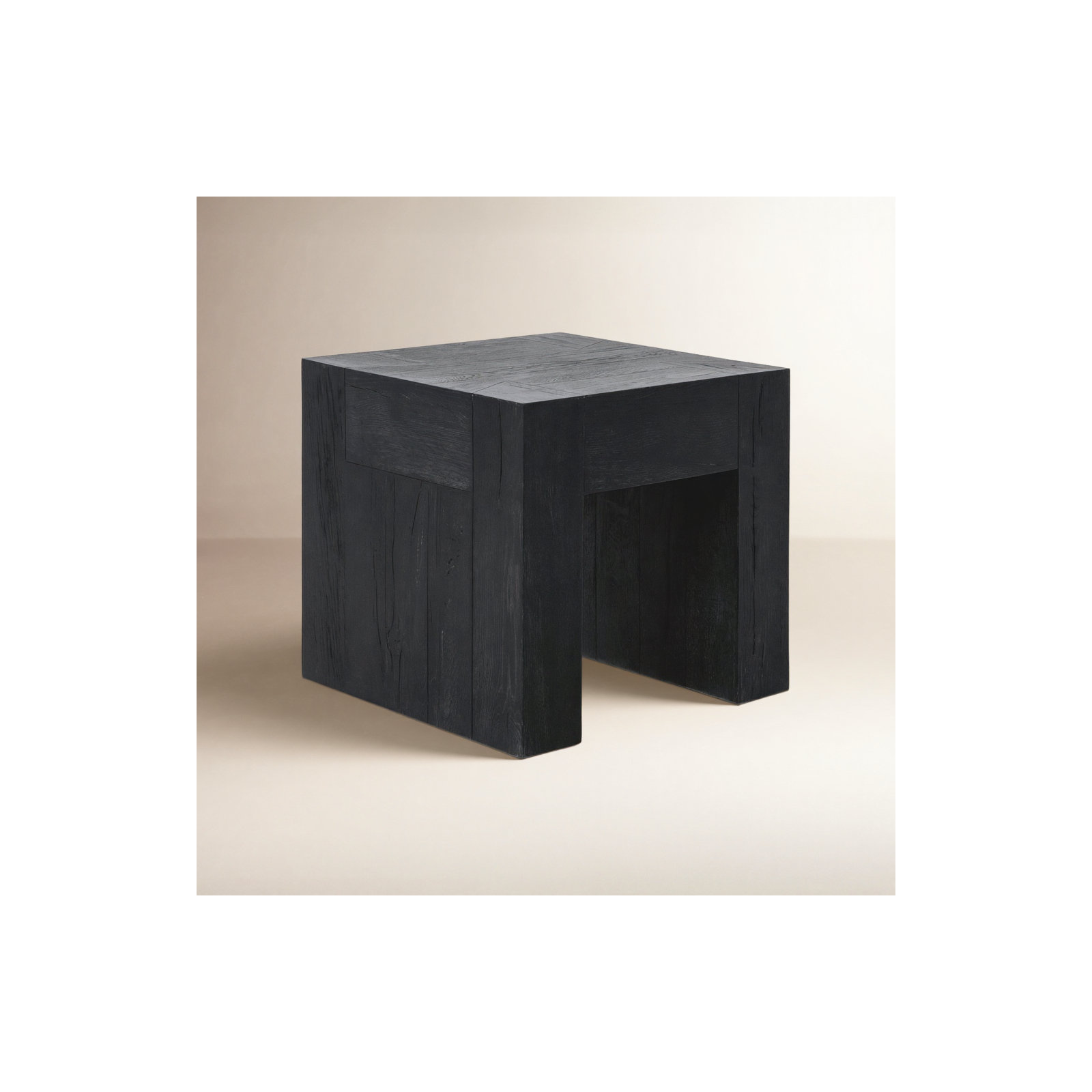 Elise Sled End Table, Meadow Black
