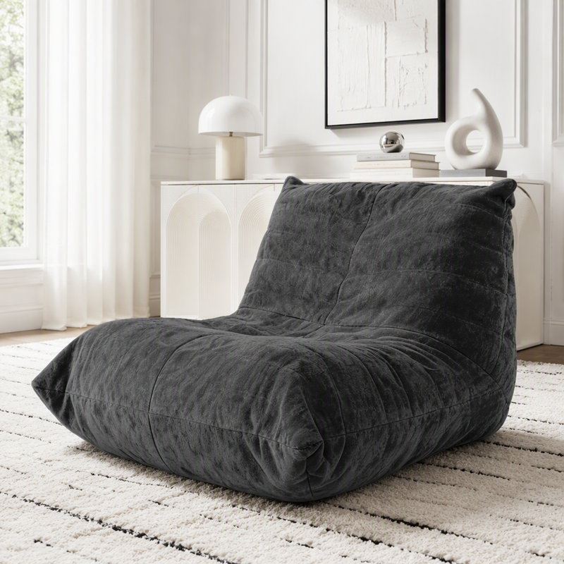 Fauteuil à billes ergonomique avec support pour le corps à 5 positions, Bleu
