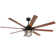 66 Inch Ceiling Fan With 6 Speed Wind 8 Blades Remote Control Reversible Dc Motor With Light