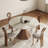 Nordic style retro simple dining table-106846565