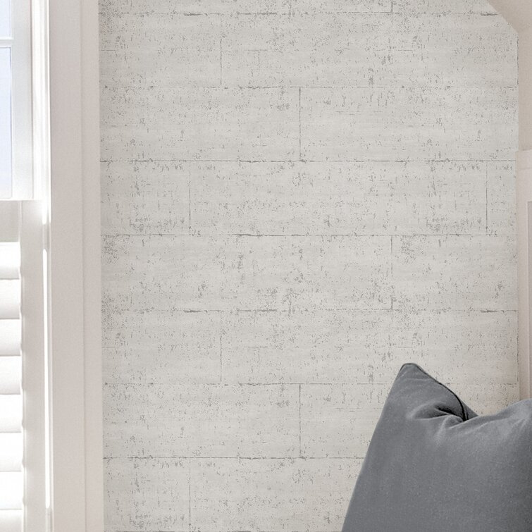 Cement Dark Grey Concrete Peel and Stick Vinyl Wallpaper  W9181VinylDarkGrey216  The Home Depot