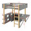 Lit mezzanine Janelly, pour enfants-219945598-219945568