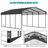 Galvanized Steel Carport, 12X20x8.4-123203945