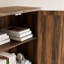  Armoire de rangement 71 po avec 2 tablettes réglables et portes de grange - Organisateur rustique pour la cuisine, la salle de bain et la salle de lavage-318377257