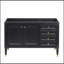 Meuble-lavabo 48 po avec lavabo supérieur, meuble-lavabo avec 2 portes à fermeture douce et 3 tiroirs, meuble-lavabo simple