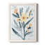 Indigo and Blush Bouquet II - Peinture sur toile encadrée-1191714145-1191714171