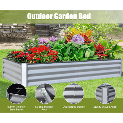 Metal Raised Garden Bed