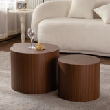Table basse ronde en bois