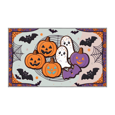Tapis de vacances d'Halloween The Holiday Aisle®