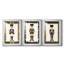 Christmas Holiday Art CXVI - Impression encadrée sur mesure de qualité supérieure - 3 pièces-1686950372-1686950373