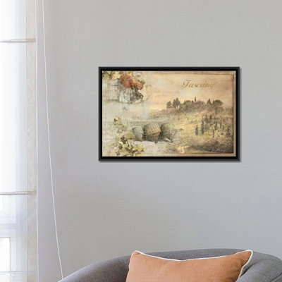 «Tuscany» par PI Studio, reproduction sur toile tendue sur châssis
