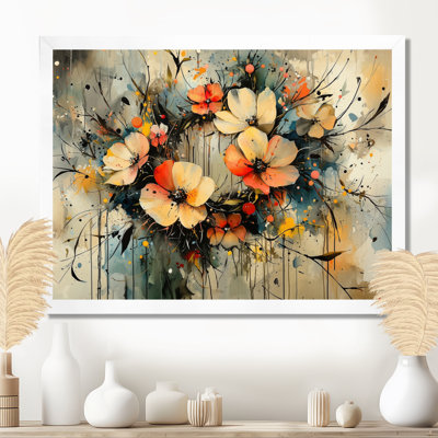 Ignacas, couronne de perles, symphonie I - art mural couronne