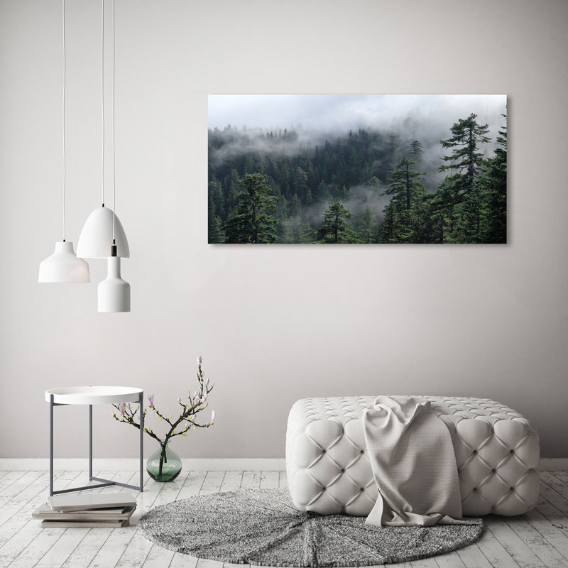 Forest Fog - Wrapped Canvas Print