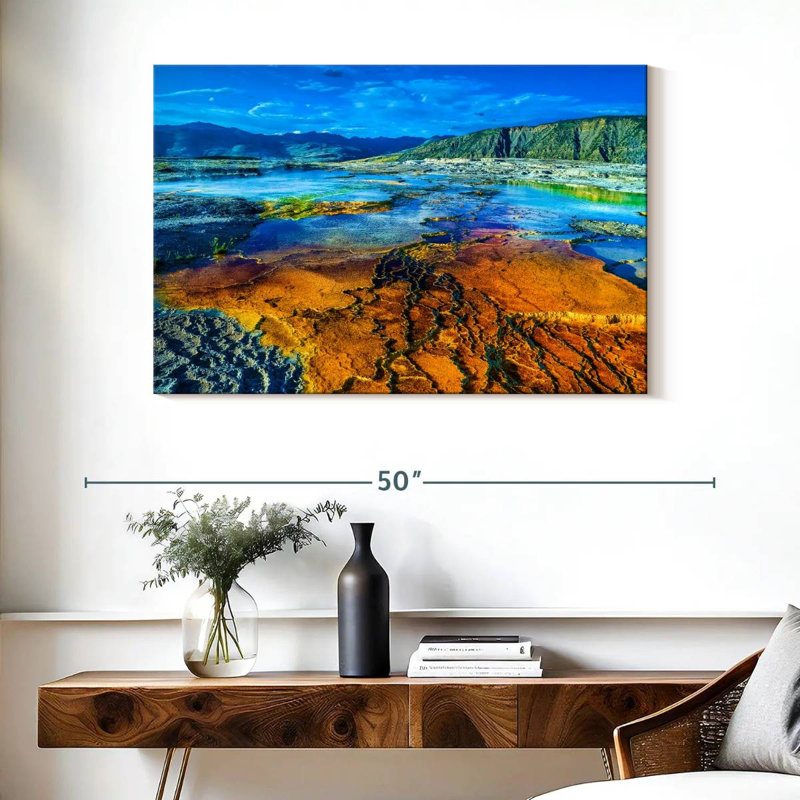 Yellowstone Pools, 26" H x 39" W