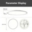 Deshunda 1 - Light LED Flush Mount-1865435367-1863024679