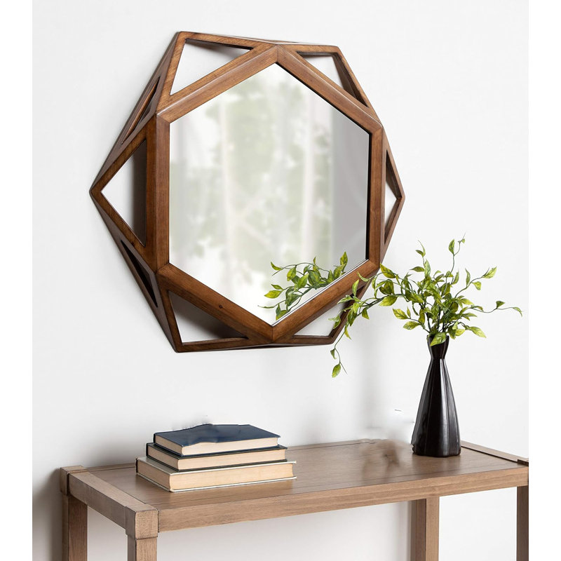 Miroir mural octogonal