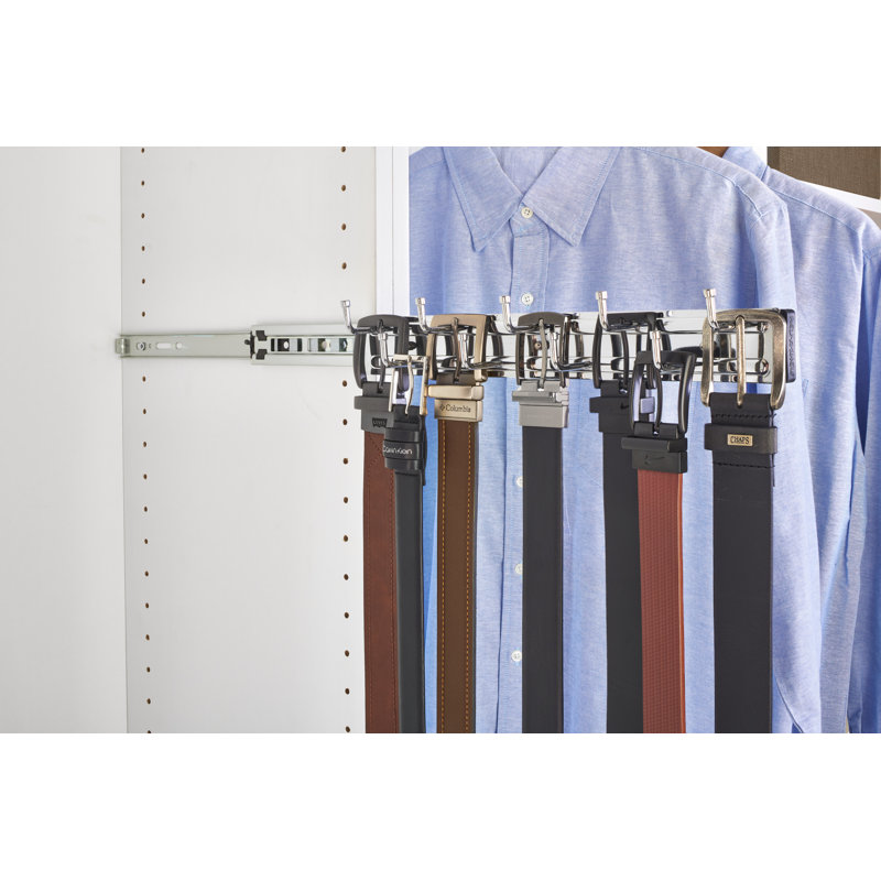 Mounted Pullout Organizer Belt Rack