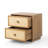 Lorien 2-Drawer Natural Cane Nightstand