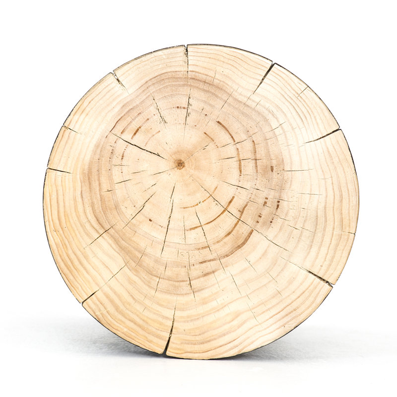 Inez End Table, Black Pine