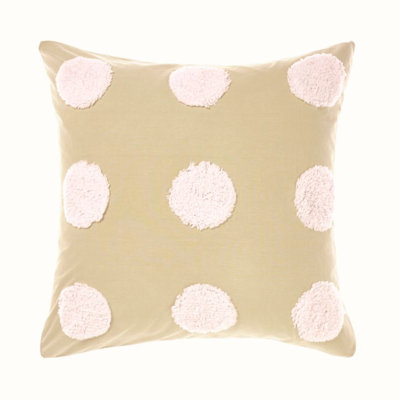 Haze Cotton Polka Dots Sham with Pillow Shams