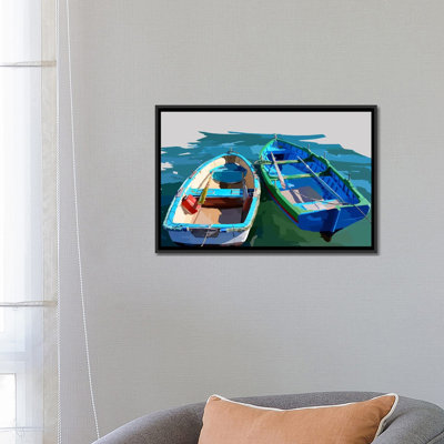 « bold bateaus iii », reproduction sur toile
