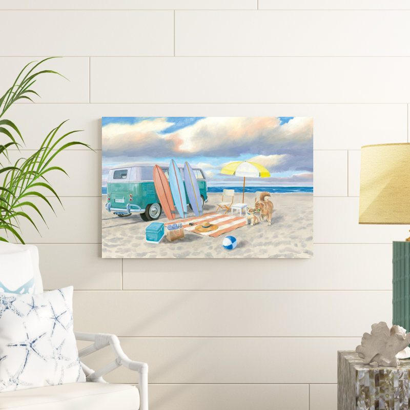 Beach Ride II, H 36 po x l 24 po x P 1,25 po