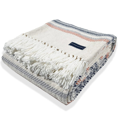 Coastal Adirondack Cotton Throw