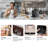 Fully Automatic Espresso Machine Milk Frother+19 Bar Italian Ulka Touch Display+Burr Grinder-96984602