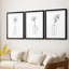 Spring Trio I - Impression personnalisée de qualité supérieure avec cadre mat - 3 pièces-912793245