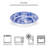 Spode Blue Italian Ascot Cereal Bowl 8"