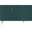 Meuble télé en bois avec armoire de rangement et tablettes réglables, console média pour le salon et la chambre à coucher