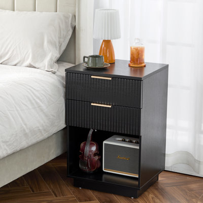 Nightstand With Two Drawers